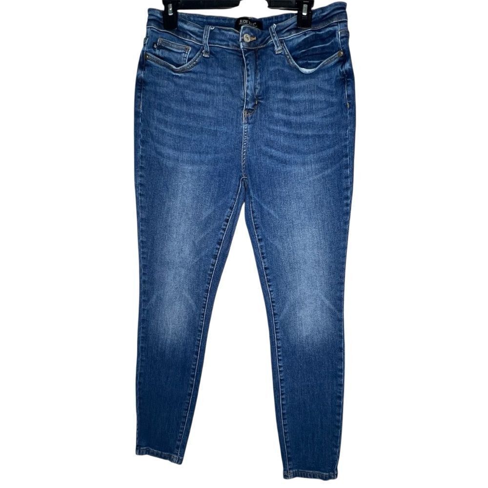 Judy Blue Bowie Control Top High Rise Dark Wash Skinny Women’s Jeans Sz 15/32